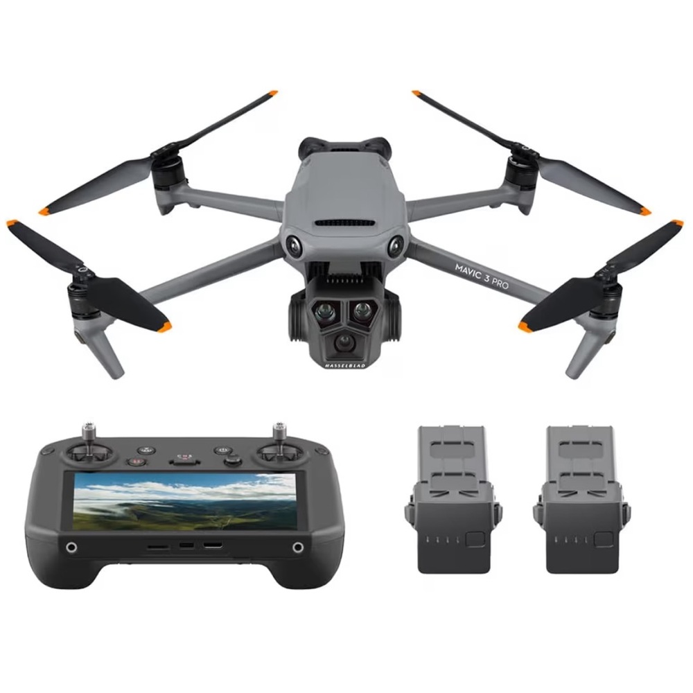 DJI Mavic 3 Pro Drone - Black and Gray